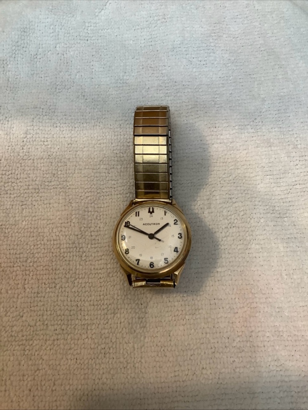 Vintage 1966 Bulova Accutron Model 214 M7 With New Battery & Original Band​